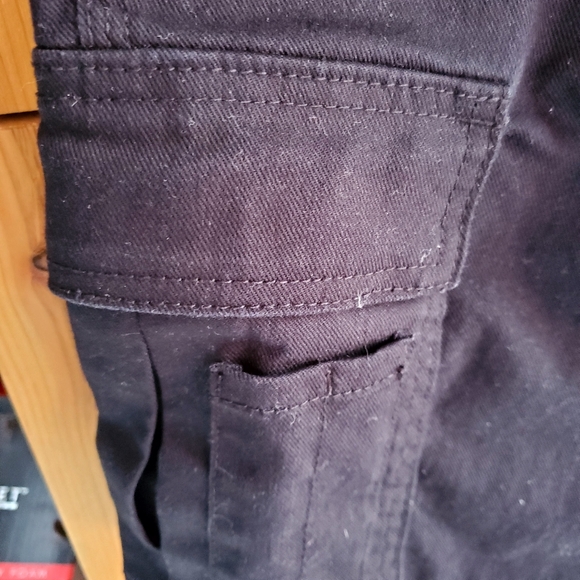 Tough Duck Men's Black Cargo Shorts Size 30 - Picture 3 of 10
